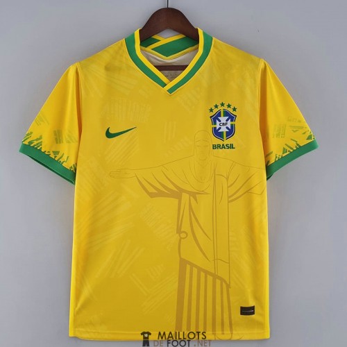 Maillot Bresil Classic Yellow I 2022/2023