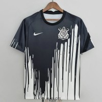 Maillot Corinthians Pre Match Black White 2022/2023