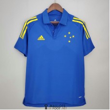 Maillot Cruzeiro Polo Blue 2021/2022