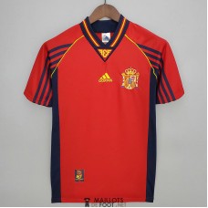 Maillot Espagne  Retro Domicile 1998/1999