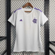 Maillot Femme Flamengo Gardien De But White 2023/2024