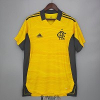 Maillot Flamengo Gardien De But Yellow 2021/2022