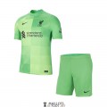 Maillot Liverpool Gardien De But Enfant Green 2021/2022