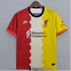 Maillot Liverpool Training Suit Red Yellow I 2022/2023