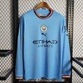 Maillot Manches Longues Manchester City Domicile 2022/2023