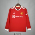 Maillot Manches Longues Manchester United Domicile 2021/2022