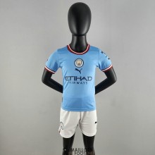 Maillot Manchester City Enfant Domicile 2022/2023