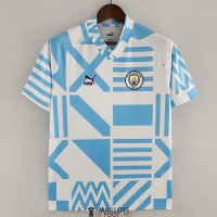 Maillot Manchester City Pre Match Blue White 2022/2023