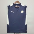 Maillot Manchester City Vest Training Royal Blue 2021/2022