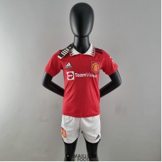 Maillot Manchester United Enfant Domicile 2022/2023