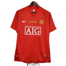 Maillot Manchester United Retro Domicile 2007/2008