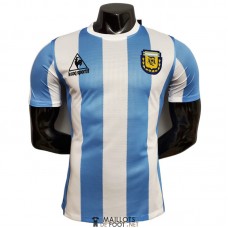 Maillot Match Argentine Retro Domicile 1986/1987