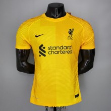 Maillot Match Liverpool Gardien De But Yellow 2021/2022