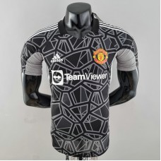 Maillot Match Manchester United Gardien De But Black 2022/2023