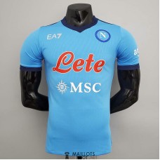 Maillot Match Napoli EA7 Blue 2021/2022