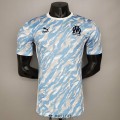 Maillot Match Olympique Marseille Tracksuit Blue 2021/2022