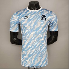 Maillot Match Olympique Marseille Tracksuit Blue 2021/2022