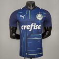 Maillot Match Palmeiras Gardien De But Blue 2021/2022