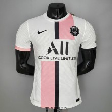 Maillot Match PSG Pink White 2021/2022