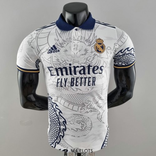 Maillot Match Real Madrid Dragon White 2022/2023