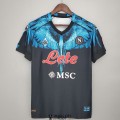 Maillot Napoli Kappa x Marcelo Burlon Black 2021/2022