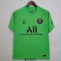 Maillot PSG Gardien De But Green 2021/2022