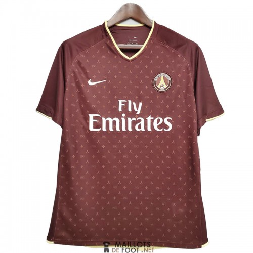 Maillot PSG 2006-07 Away - YFS - Your Football Shirt
