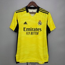 Maillot Real Madrid Gardien De But Yellow 2021/2022