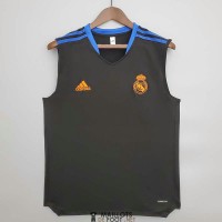 Maillot Real Madrid Vest Training Black III 2021/2022