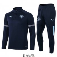 Manchester City Sweat Entrainement Navy II + Pantalon Navy II 2021/2022