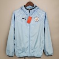 Manchester City Vestes Coupe Vent Blue Blue 2021/2022