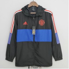 Manchester United Vestes Coupe Vent Black Blue II 2022/2023