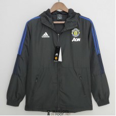 Manchester United Vestes Coupe Vent Black II 2022/2023