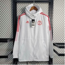 Manchester United Vestes Coupe Vent White I 2023/2024