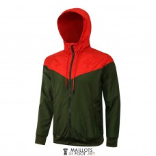 Portugal Veste Capuche Red Green 2021/2022