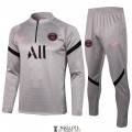 PSG Sweat Entrainement Grey + Pantalon Grey 2021/2022