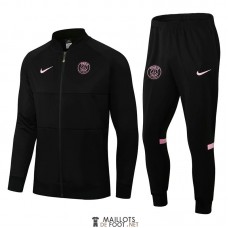 PSG Veste Black III + Pantalon Black 2021/2022