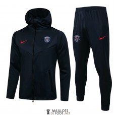 PSG Veste Capuche Royal + Pantalon Royal 2021/2022