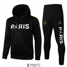 PSG x Jordan Sweat Capuche Black II + Pantalon Black II 2021/2022