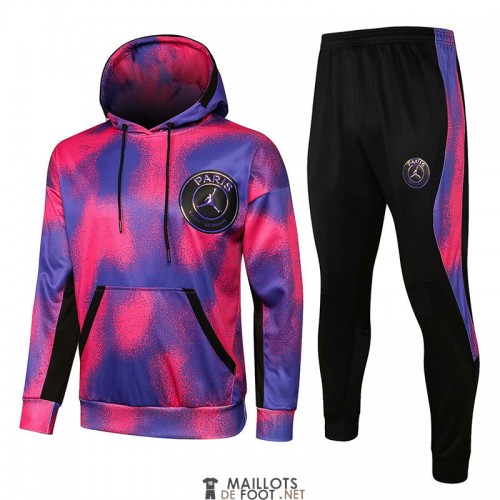 PSG x Jordan Sweat Capuche Pink Pantalon Black 2021 2022 45 00