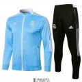 Real Madrid Veste Blue III + Pantalon Black 2021/2022