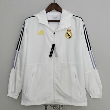 Real Madrid Vestes Coupe Vent White I 2022/2023