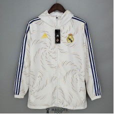 Real Madrid Vestes Coupe Vent White Streak 2021/2022