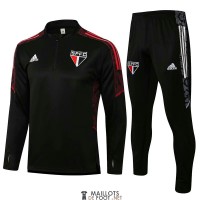 Sao Paulo FC Sweat Entrainement Black + Pantalon Black 2021/2022