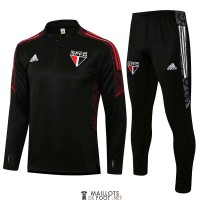 Sao Paulo FC Sweat Entrainement Black + Pantalon Black 2021/2022