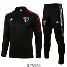 Sao Paulo FC Sweat Entrainement Black + Pantalon Black 2021/2022
