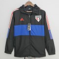 Sao Paulo FC Vestes Coupe Vent Black Blue II 2022/2023