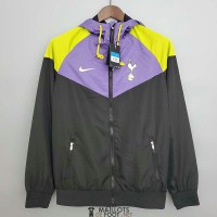 Tottenham Hotspur Vestes Coupe Vent Purple Black II 2021/2022