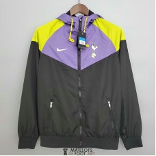 Tottenham Hotspur Vestes Coupe Vent Purple Black II 2021/2022