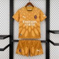 Maillot AC Milan Enfant Gardien De But Gold 2026/2027 Maillot AC Milan Enfant Gardien De But Gold 2026/2027
